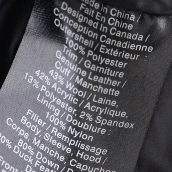 Danier Black Puffer Winter Coat Jacket Size Large - Picture 16 of 16